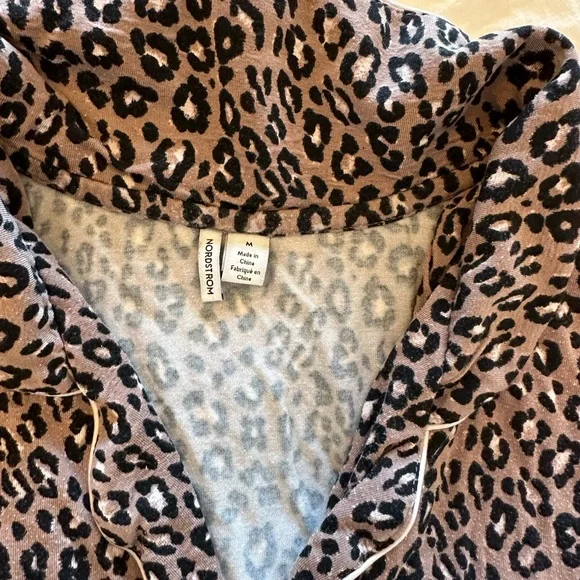 Nordstrom Animal Print Lounge Set - Picture 2 of 3